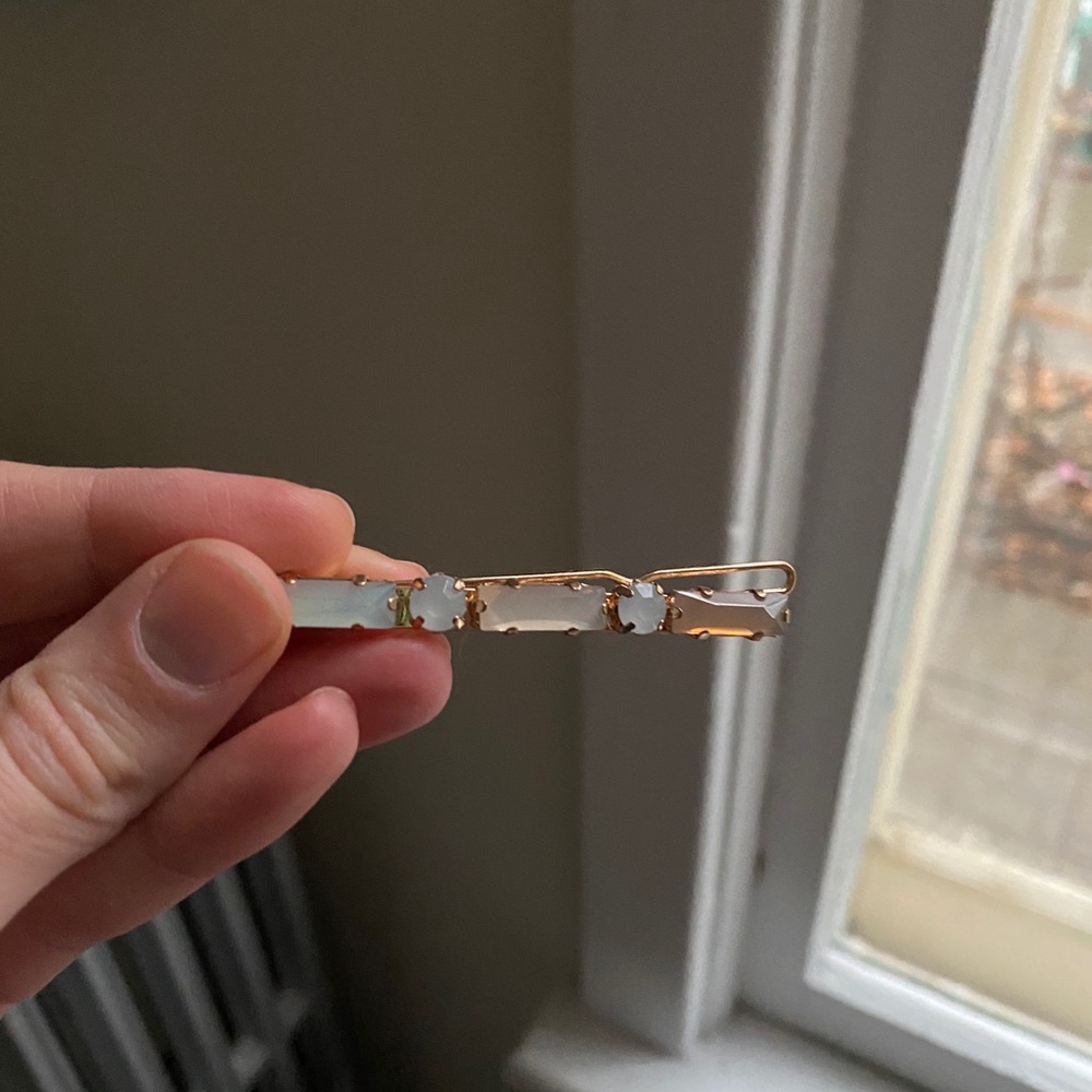 Rose Gold Beautiful gemstone barrettes Brand ✨NEW✨